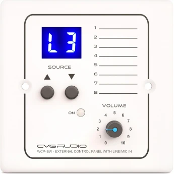 Регуляторы громкости для акустических систем CVGAUDIO WCP-BW 30620